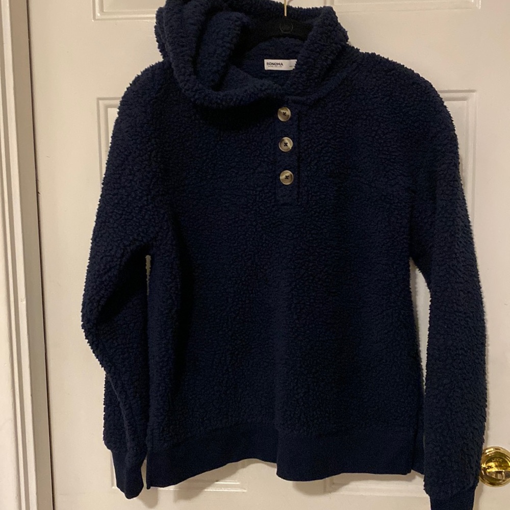 Sonoma women S furry hoodie
